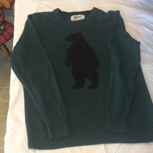 Bear Print Sweater